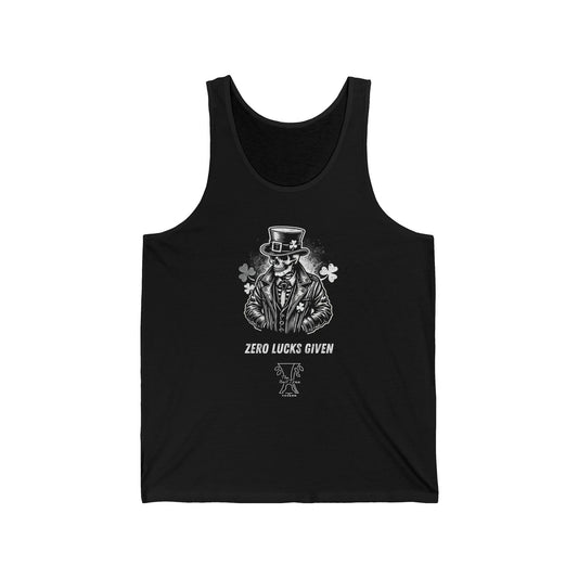 Zero Lucks Given - Unisex Jersey Tank