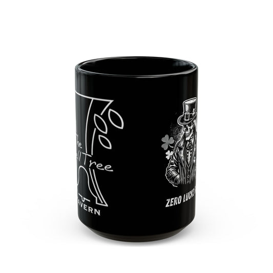 Zero Lucks Given Black Mug (11oz, 15oz)