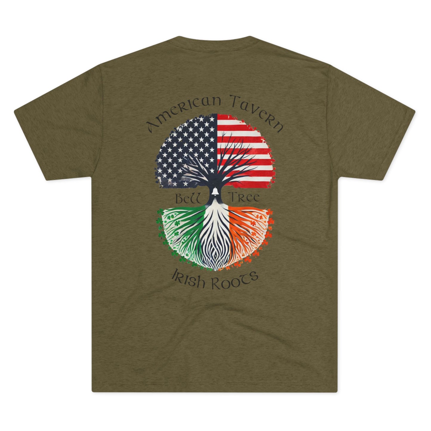 American Tavern Irish Roots - Unisex Tri-Blend Crew Tee