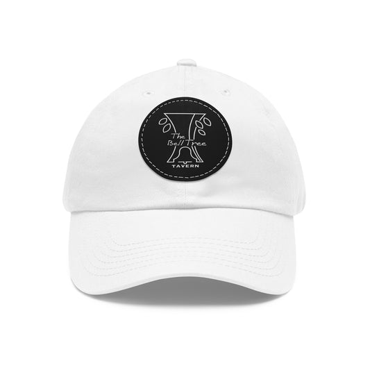 Bell Tree Dad Hat with Leather Patch (Round)