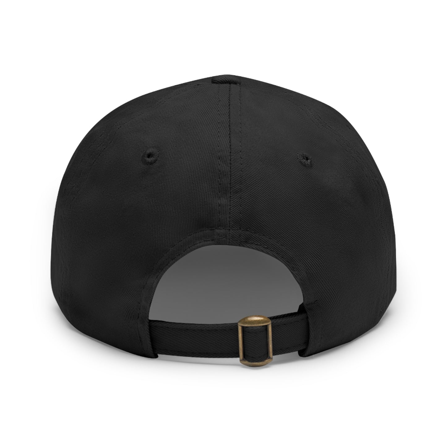 Bell Tree Dad Hat with Leather Patch (Round)