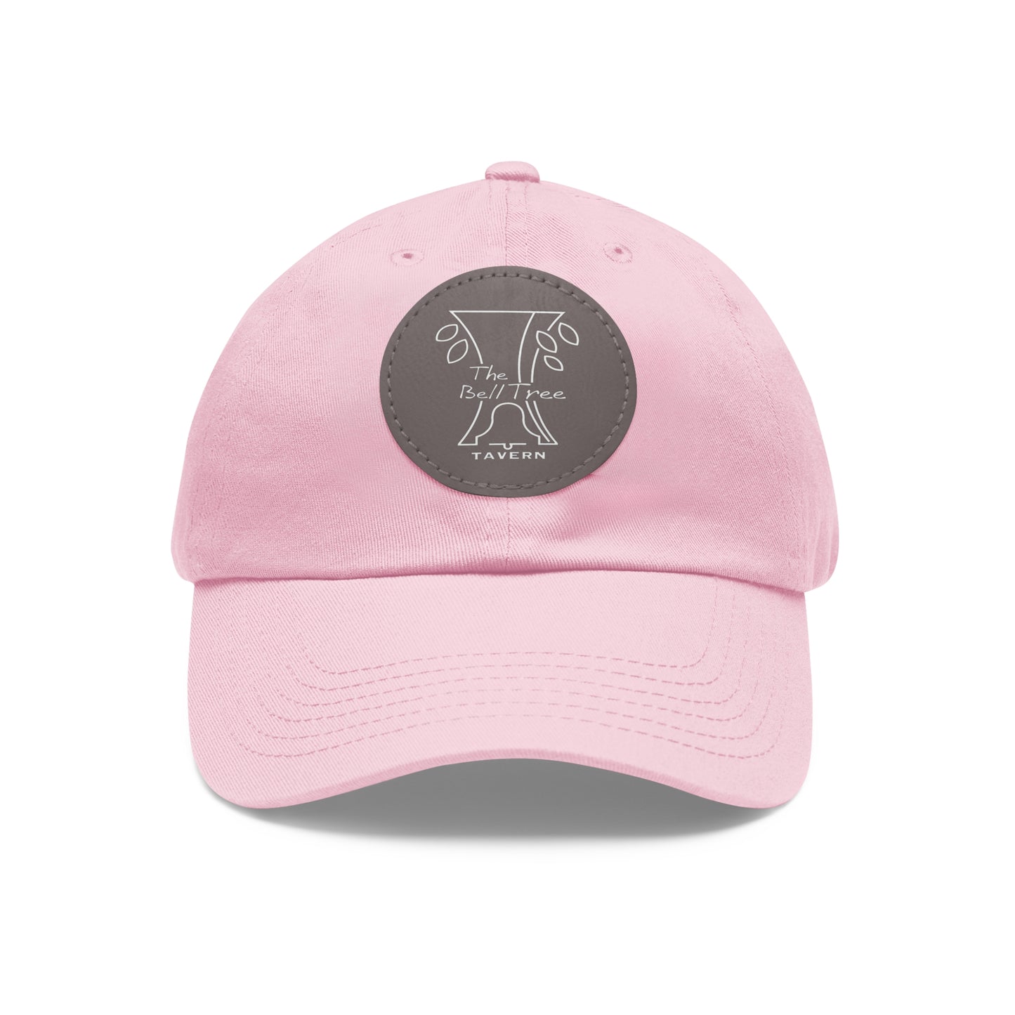 Bell Tree Dad Hat with Leather Patch (Round)