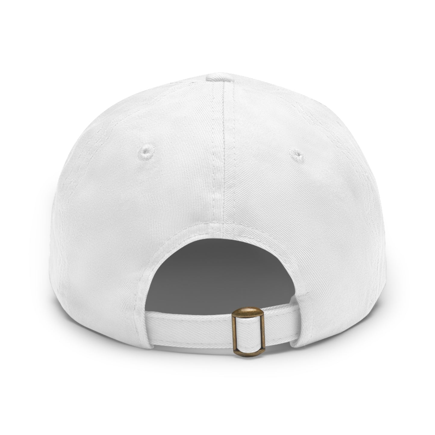 Bell Tree Dad Hat with Leather Patch (Round)