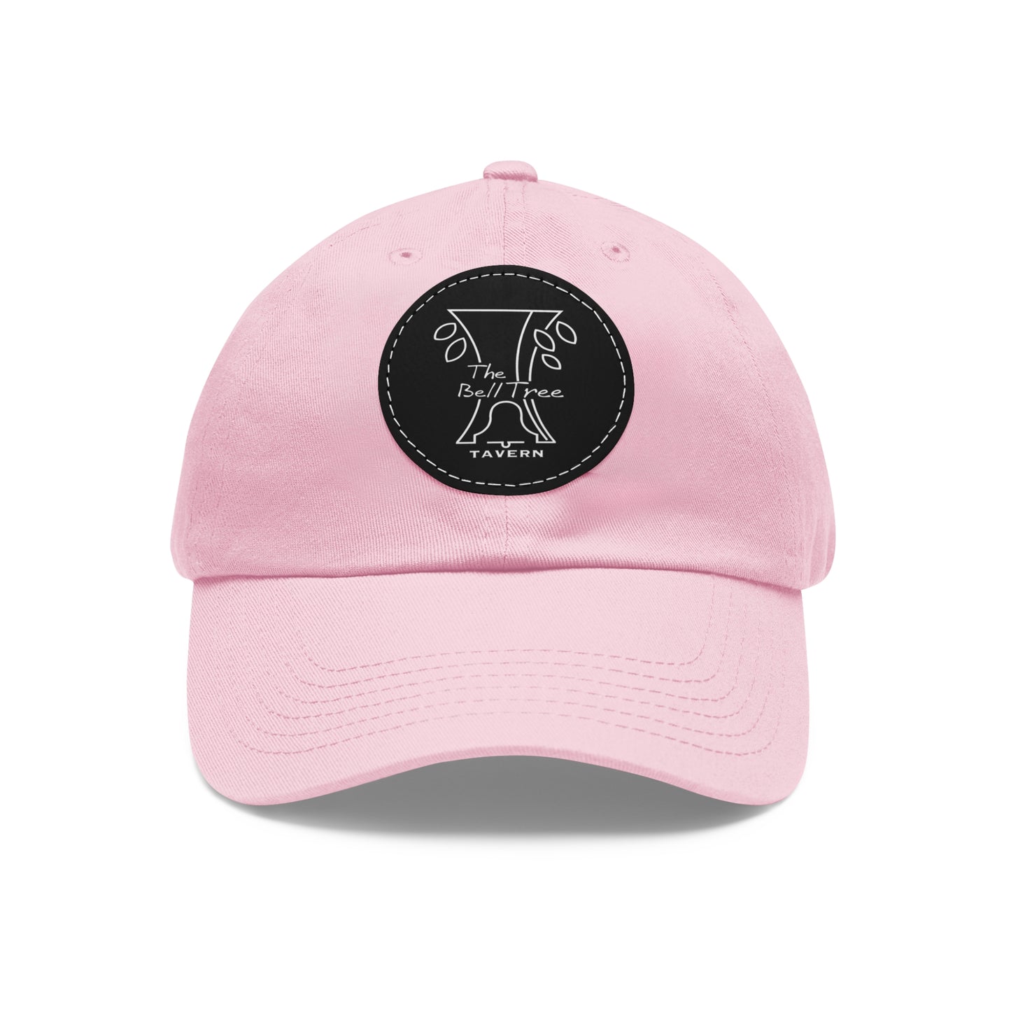 Bell Tree Dad Hat with Leather Patch (Round)