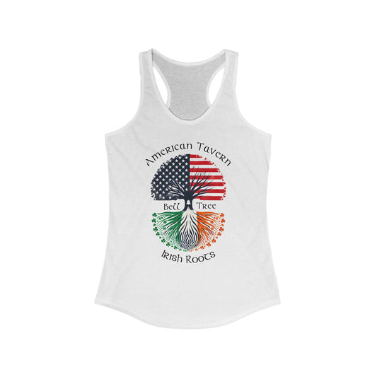 American Tavern Irish Roots Women's Ideal Racerback Tank