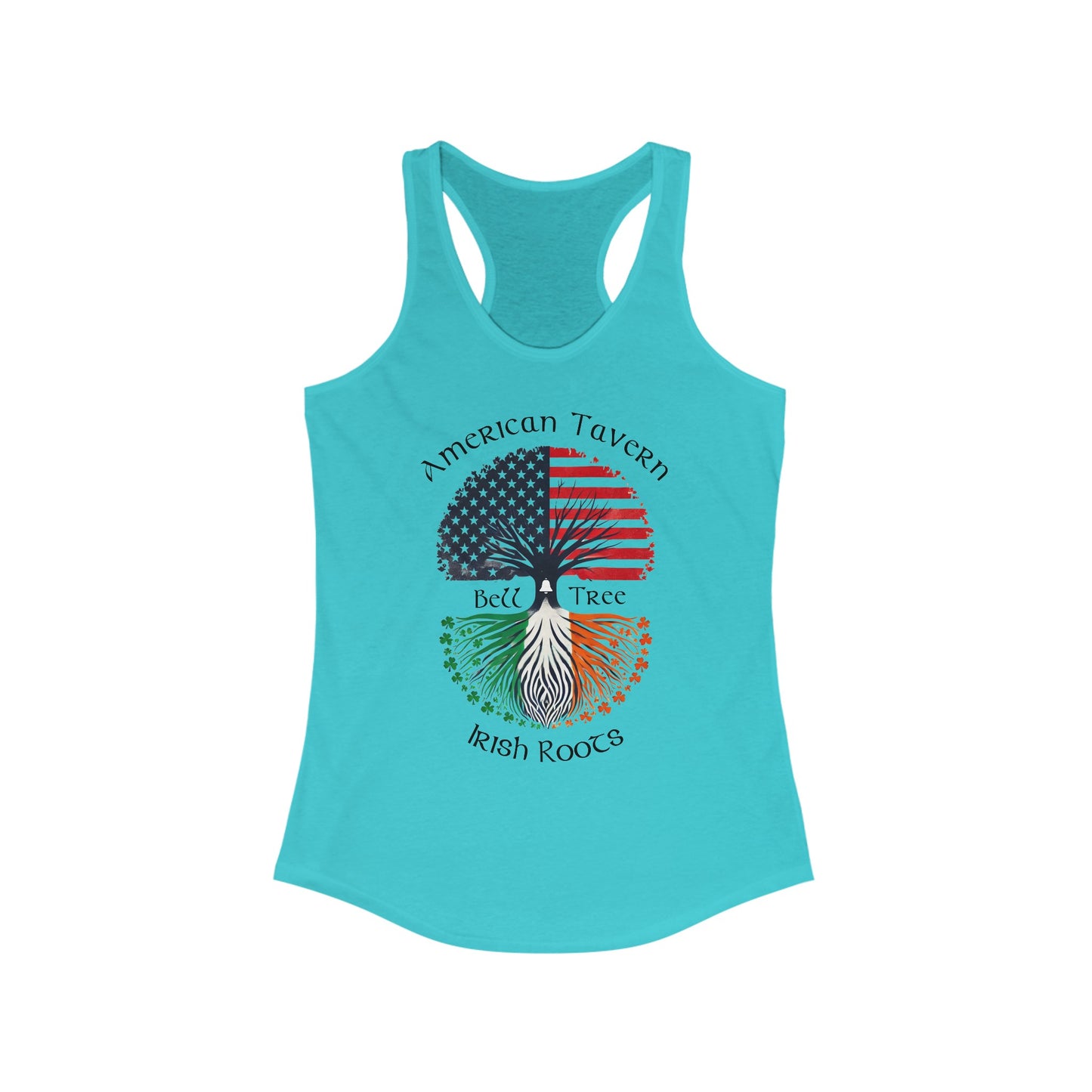 American Tavern Irish Roots Women's Ideal Racerback Tank