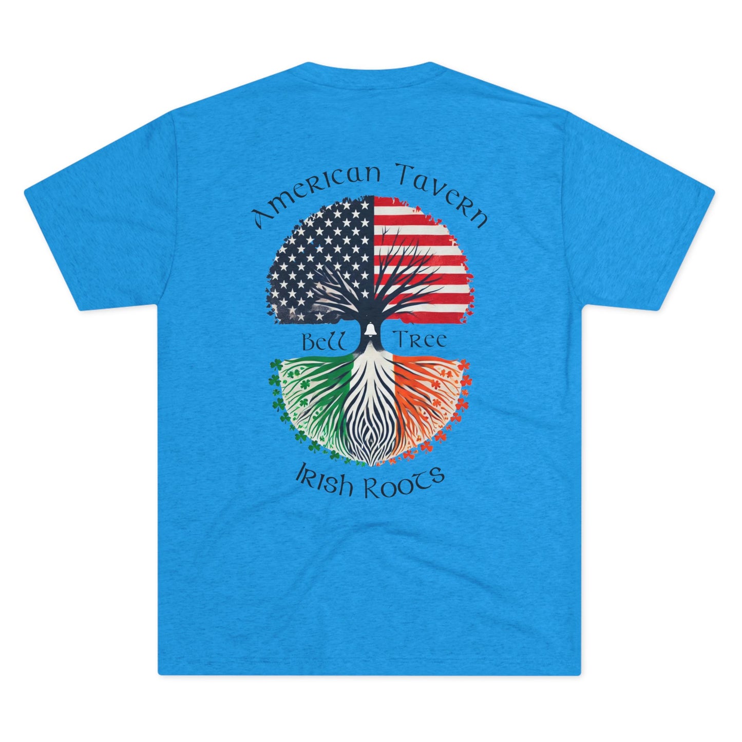 American Tavern Irish Roots - Unisex Tri-Blend Crew Tee